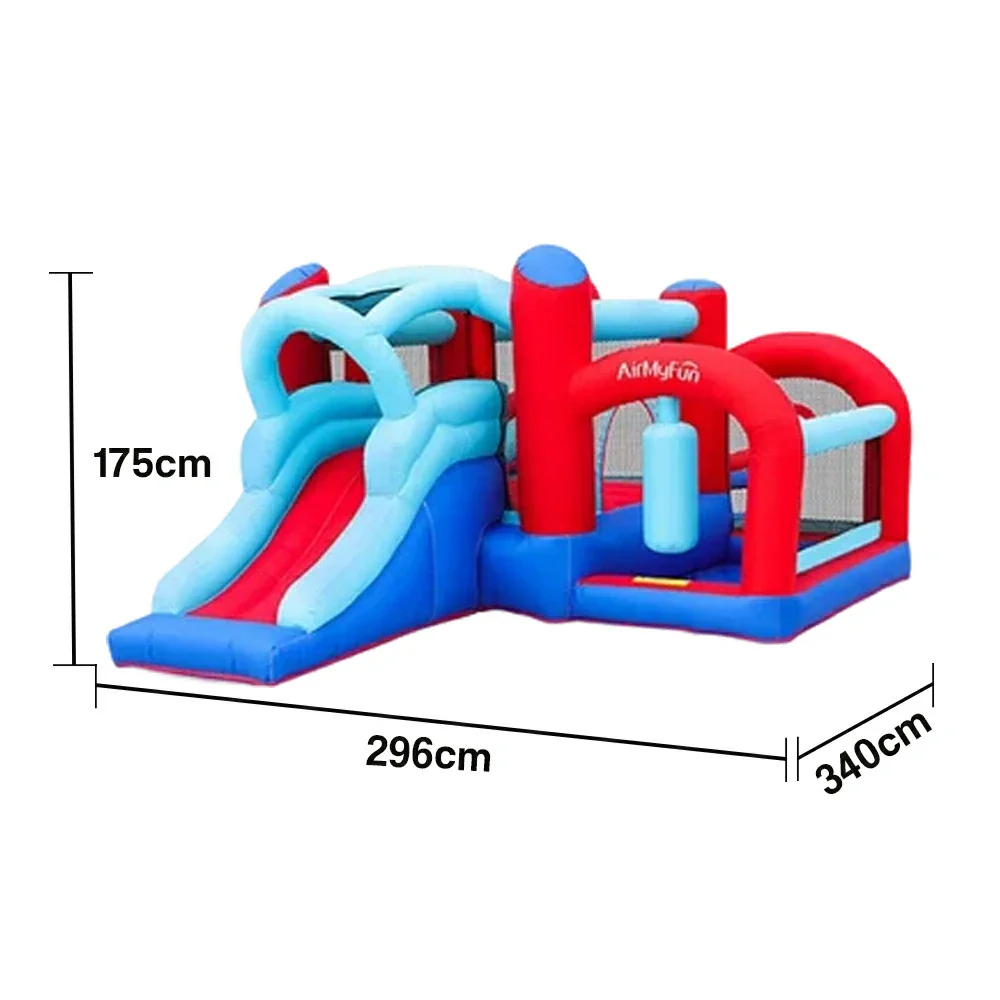 GAMEON Boxing Theme Inflatable Bounce Castle PVC Build with Blower - Action Play Design - Image 5