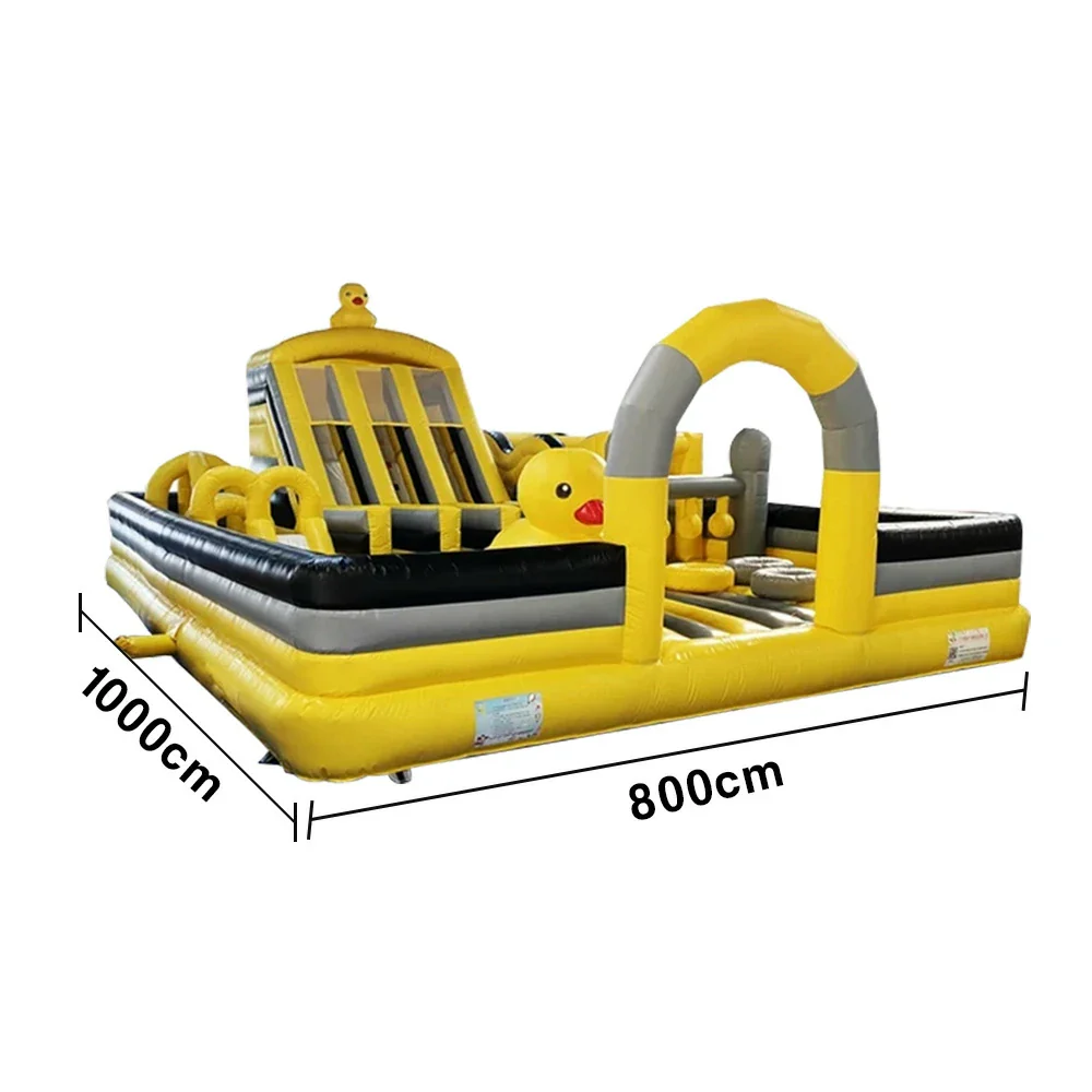 GAMEON Duck Theme Bounce House 8X10m PVC Inflatable Castle for Kids Outdoor Fun Bouncy Playland - Image 5