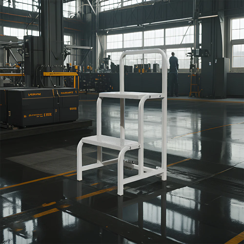 GROVIA 60cm Platform Height 2-step Ladder Warehouse Staircase - Image 3