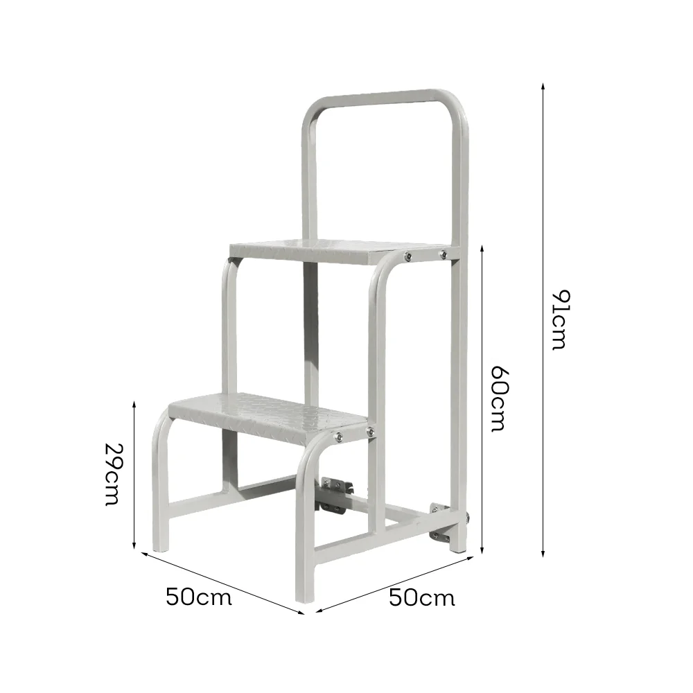 GROVIA 60cm Platform Height 2-step Ladder Warehouse Staircase - Image 8