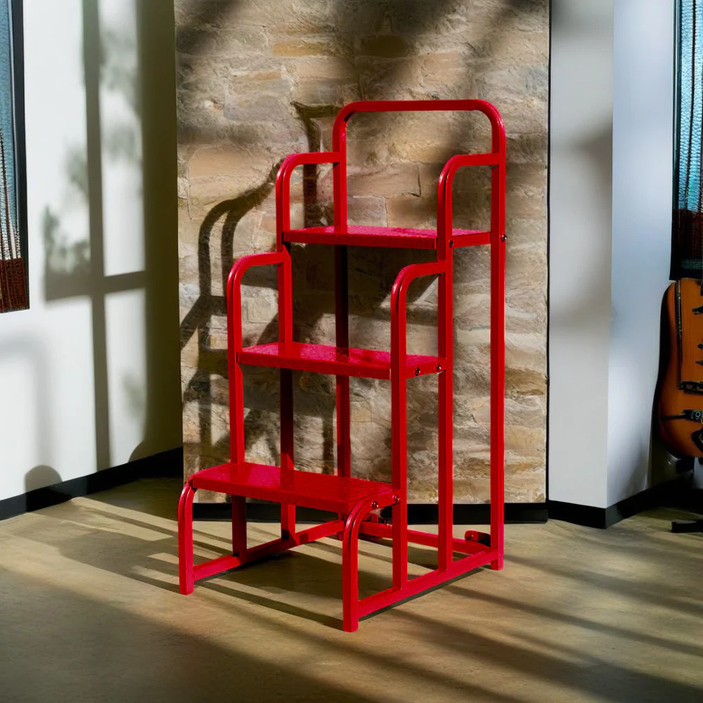 GROVIA 80cm Platform Height 3-step Ladder Warehouse Staircase - Image 4