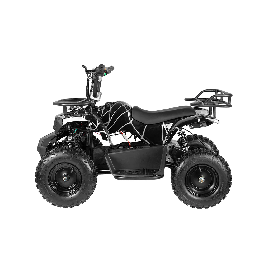 MOVO HE-K2 500W 36V 12Ah Lithium Battery Quad Bike- Black - Image 4