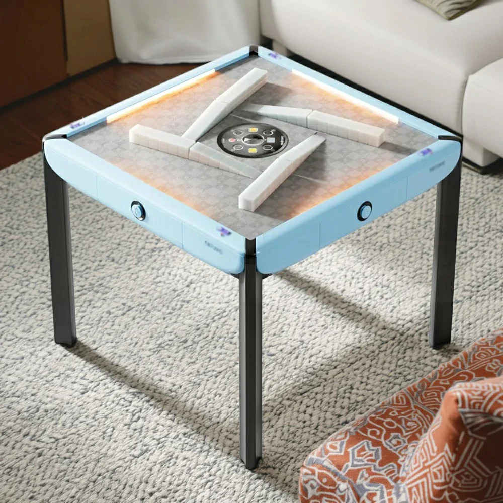 HEXJON 101cm Automatic Mahjong Table  W/ LED Light - Image 4