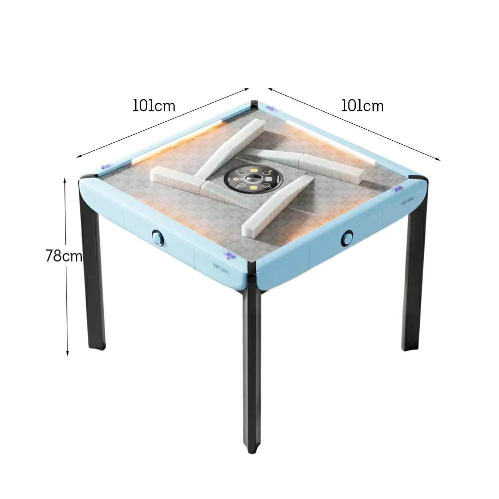 HEXJON 101cm Automatic Mahjong Table  W/ LED Light - Image 5