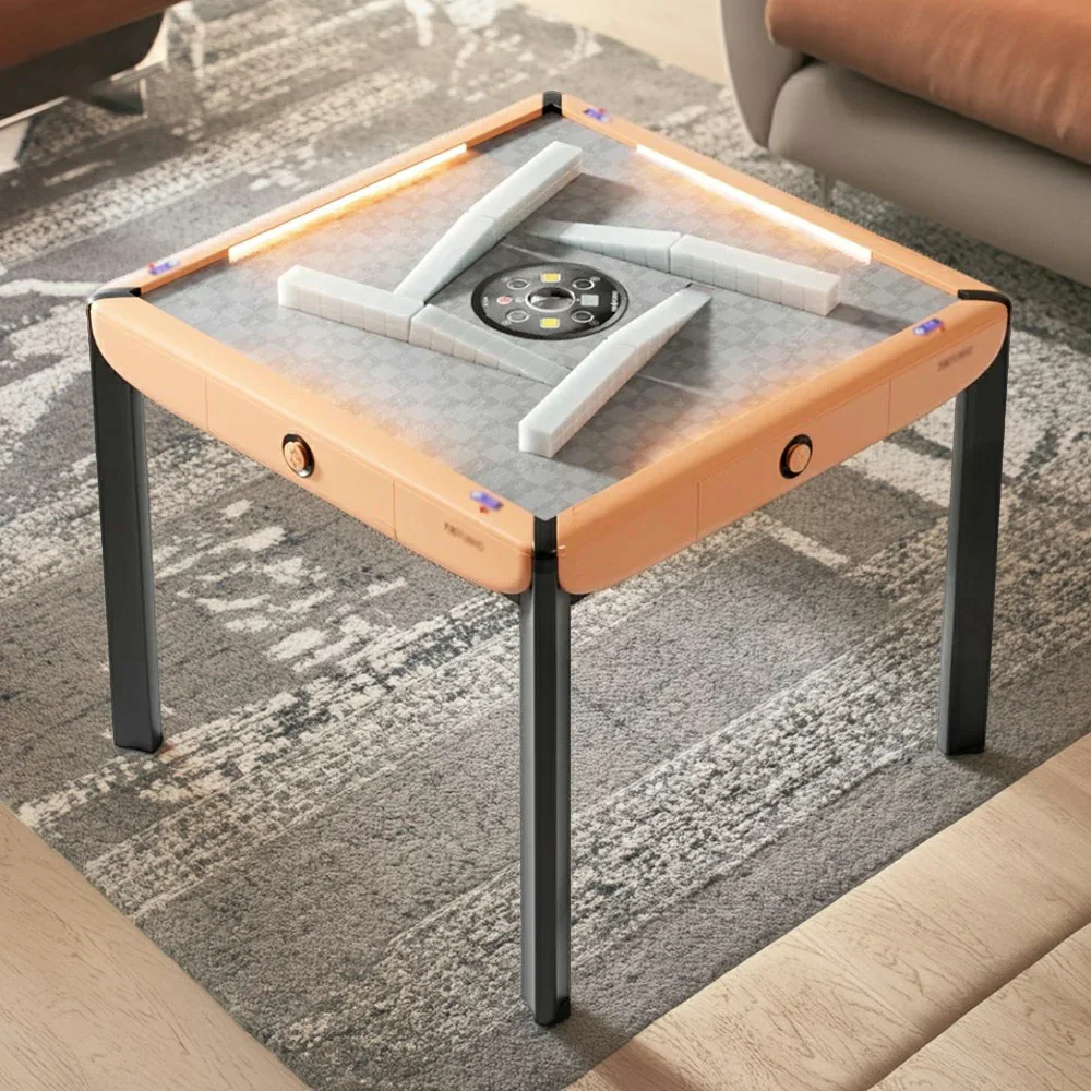 HEXJON 101cm Automatic Mahjong Table  W/ LED Light - Image 9