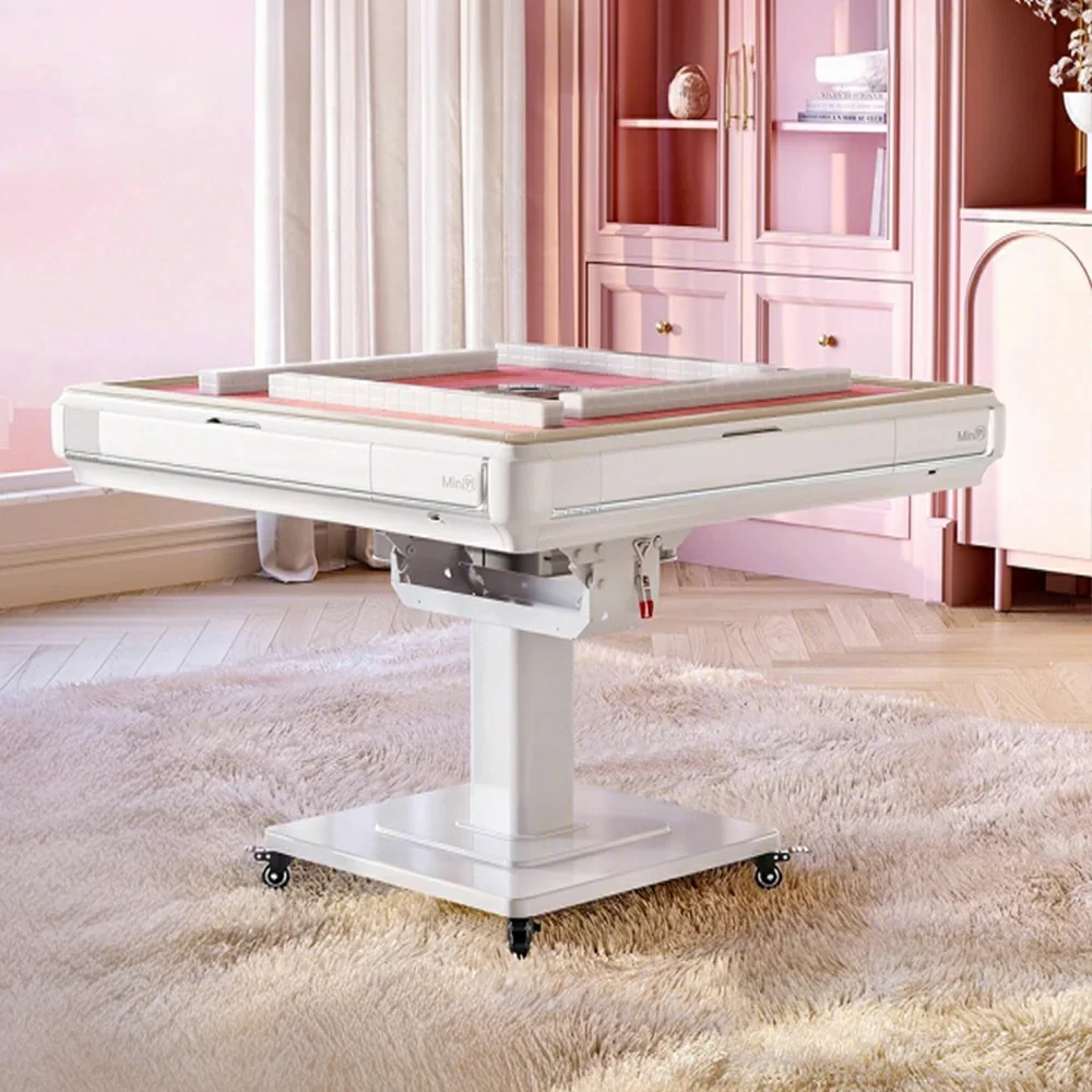 HEXJON 91cm Automatic Mahjong Table/Dining Table Foldable Design - Image 3