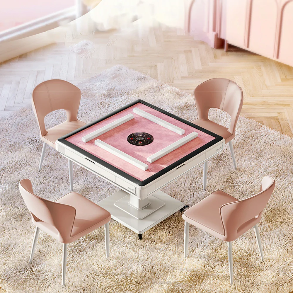 HEXJON 91cm Automatic Mahjong Table/Dining Table Foldable Design - Image 5