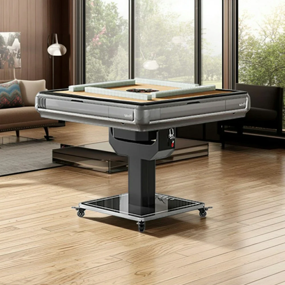 HEXJON 91cm Automatic Mahjong Table/Dining Table Foldable Design - Image 7