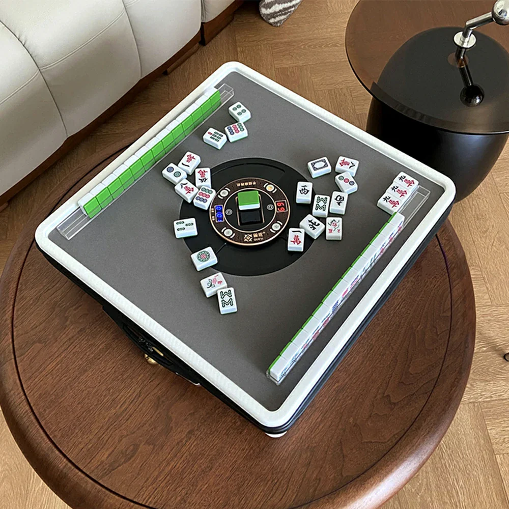 HEXJON ST Portable Hand-Carried Automatic Mahjong Table Perfect for Travel and Outdoor Fun - Image 6