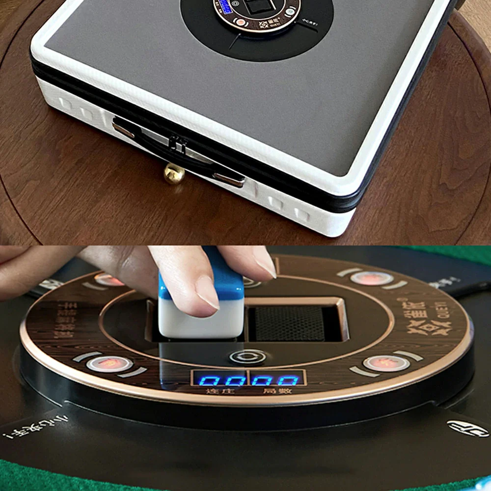 HEXJON ST Portable Hand-Carried Automatic Mahjong Table Perfect for Travel and Outdoor Fun - Image 7