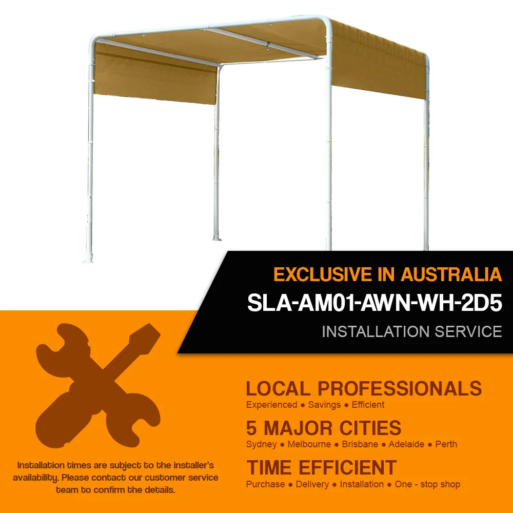 Installation Service For : SLA-AM01-AWN-WH-2D5 - Image 2