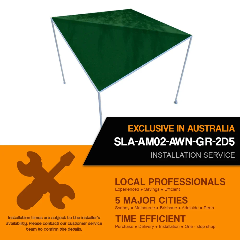 Installation Service For : SLA-AM02-AWN-GR-2D5 - Image 2