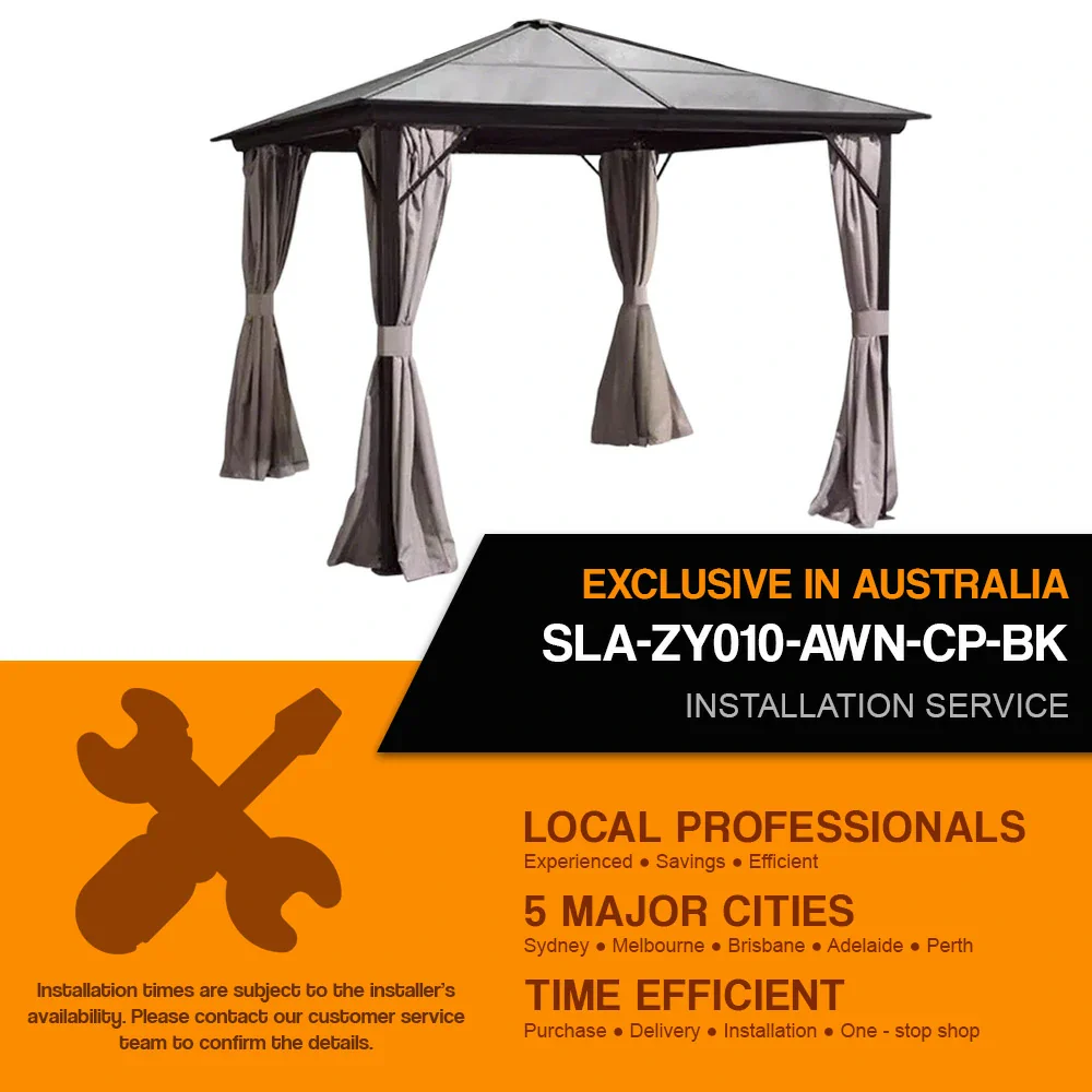 Installation Service For : SLA-ZY010-AWN-CP-BK - Image 2