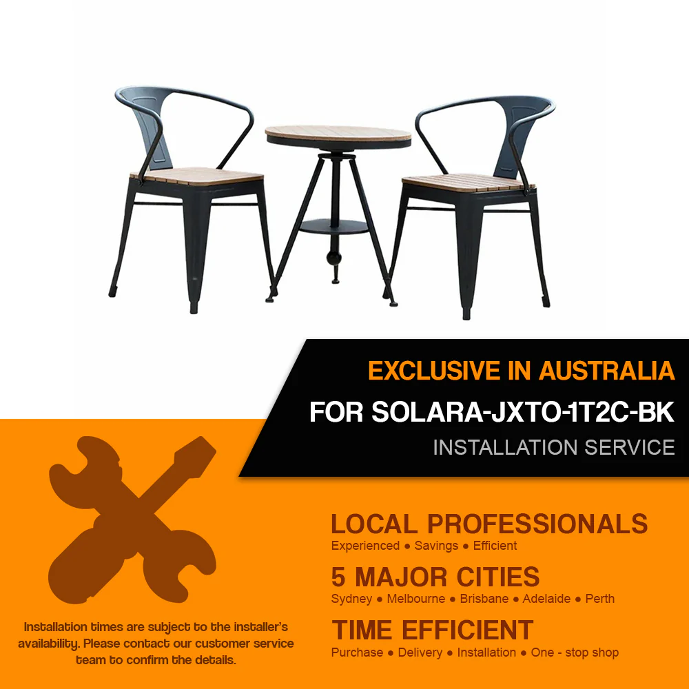 Installation Service For : SOLARA-JXTO-1T2C-BK - Image 2