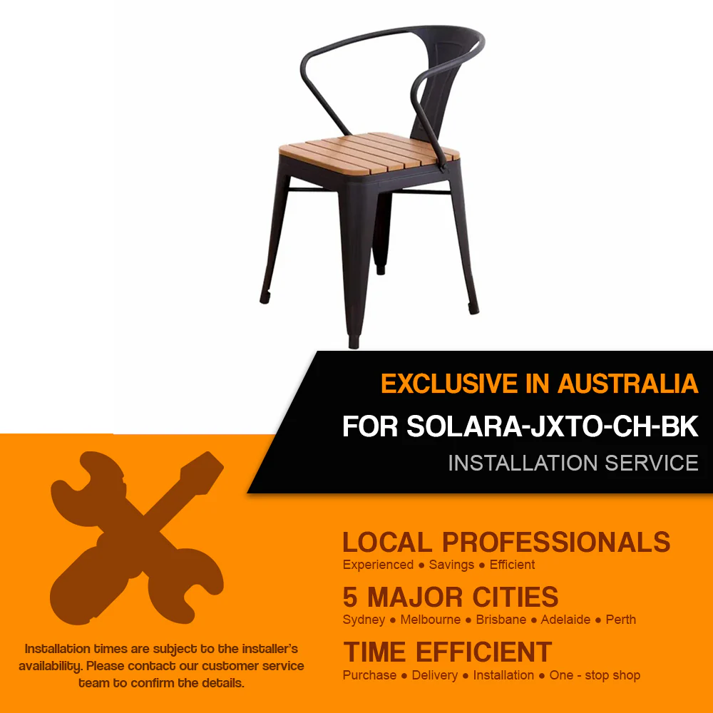 Installation Service For : SOLARA-JXTO-CH-BK - Image 2