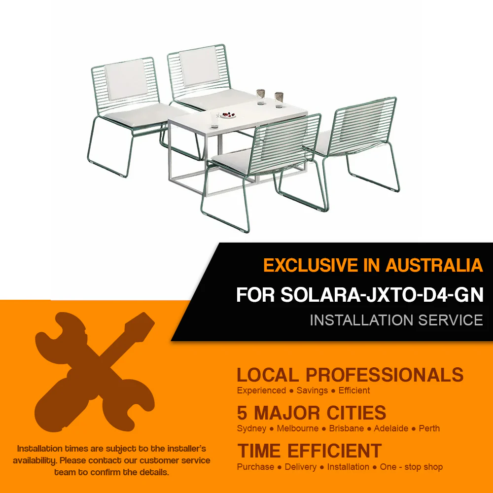Installation Service For : SOLARA-JXTO-D4-GN - Image 2