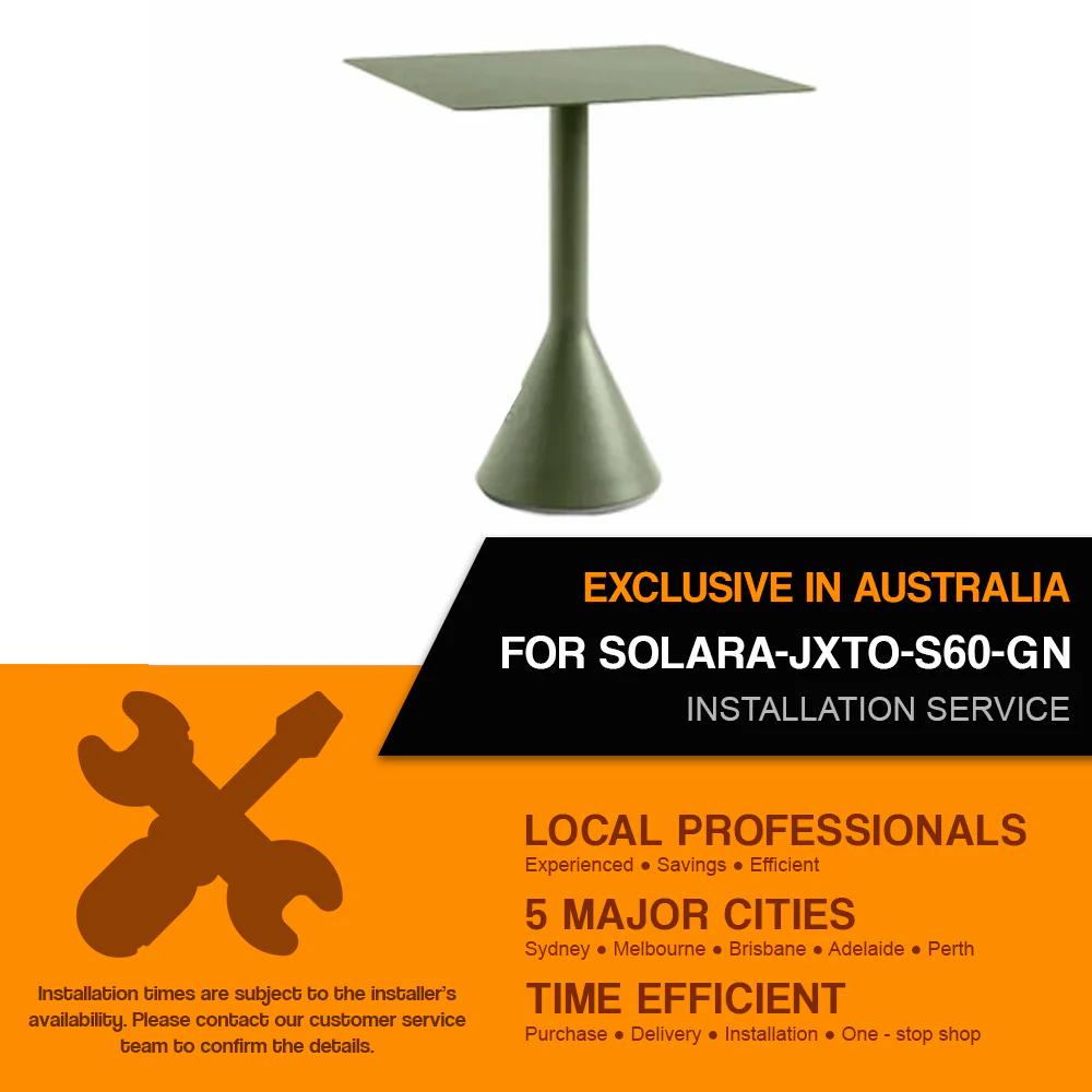 Installation Service For : SOLARA-JXTO-S60-GN - Image 2