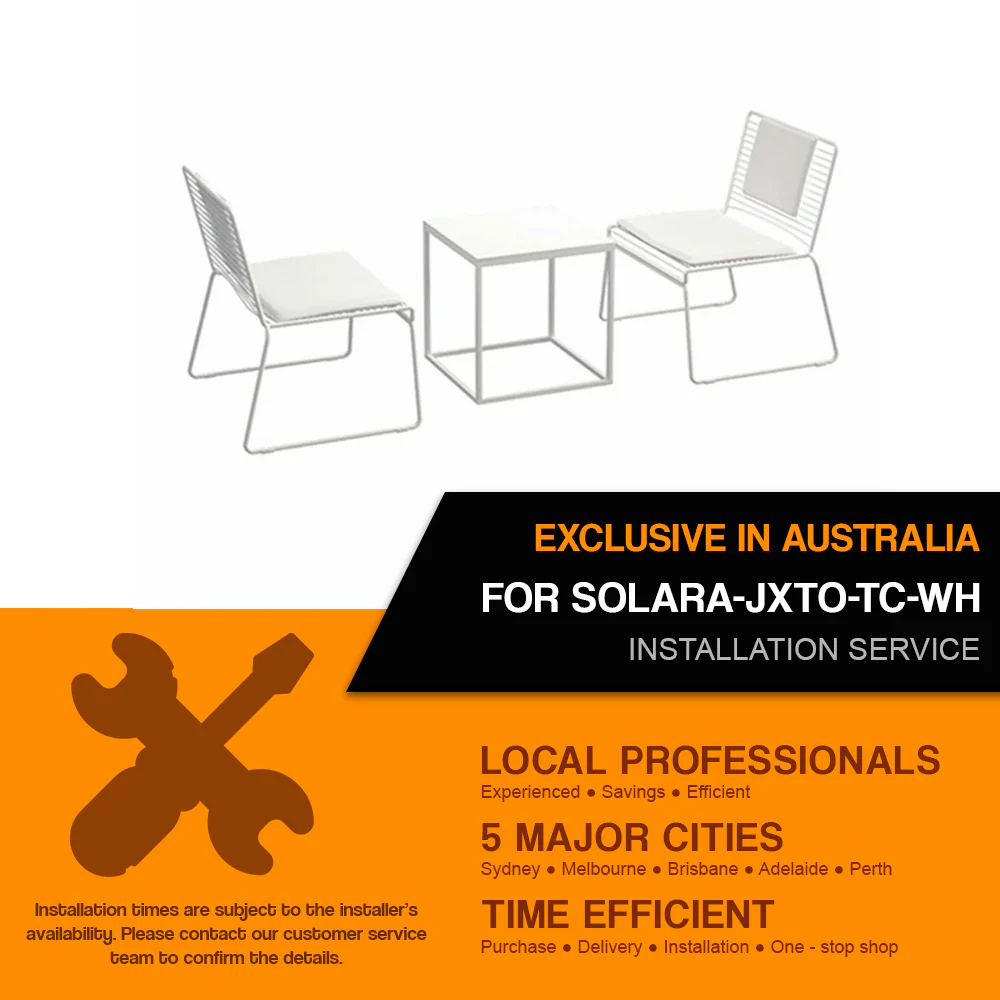 Installation Service For : SOLARA-JXTO-TC-WH - Image 2