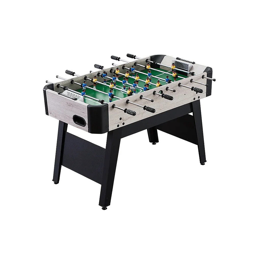 KICKSY GTST019 4FT MDF 8-Rod Foosball Table for Kids - Beige White Frame - Image 6