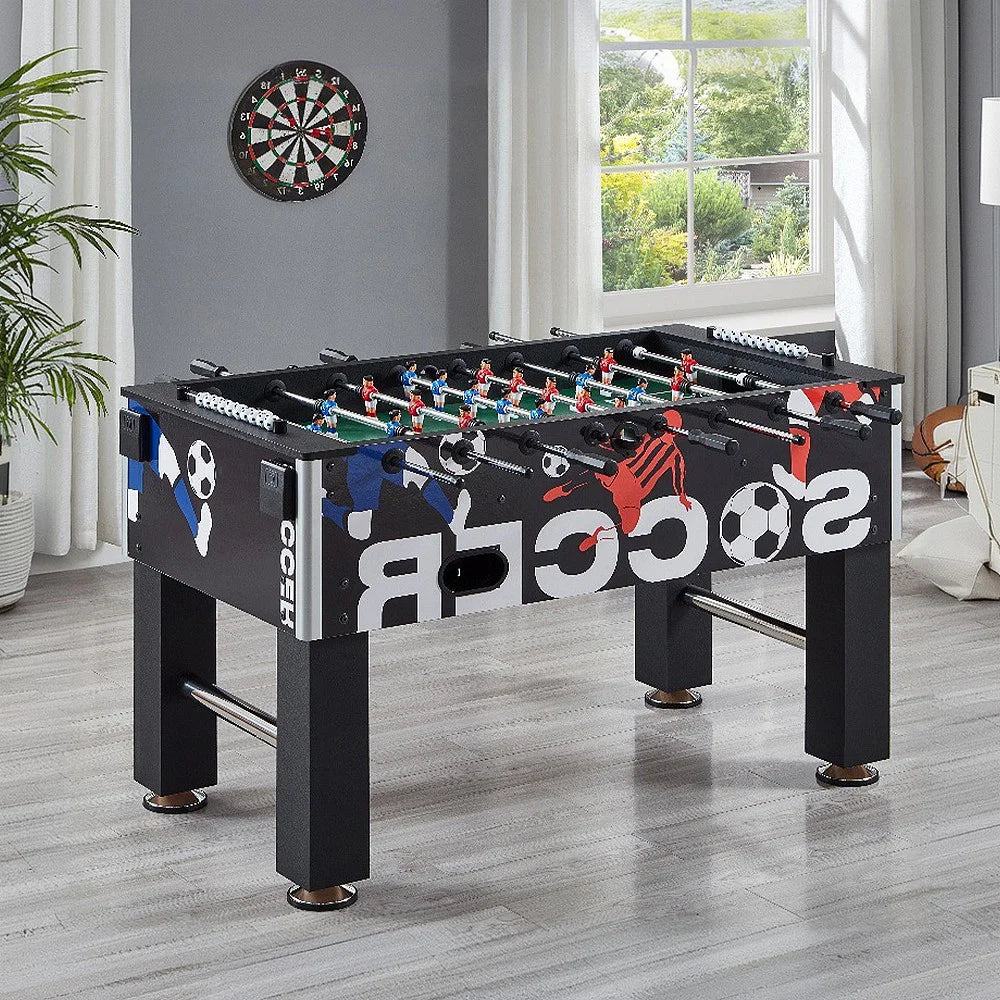 KICKSY GTST021 5FT MDF Foosball Adult 8-Rod Foosball Table with Cup Holders - Image 4