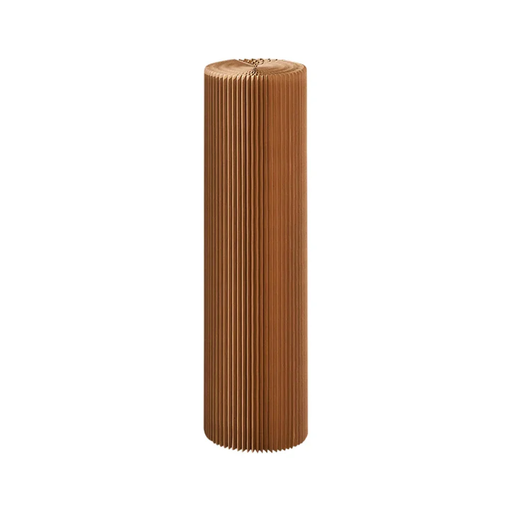 LIVARA Cardboard Cylinder Display Stand – Lightweight, Eco-Friendly Round Showcase for Retail or Exhibitions - Brown - Image 26