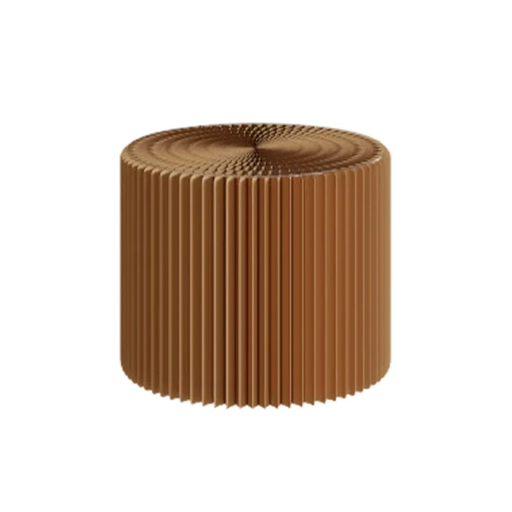 LIVARA Cardboard Cylinder Display Stand – Lightweight, Eco-Friendly Round Showcase for Retail or Exhibitions - Brown - Image 6