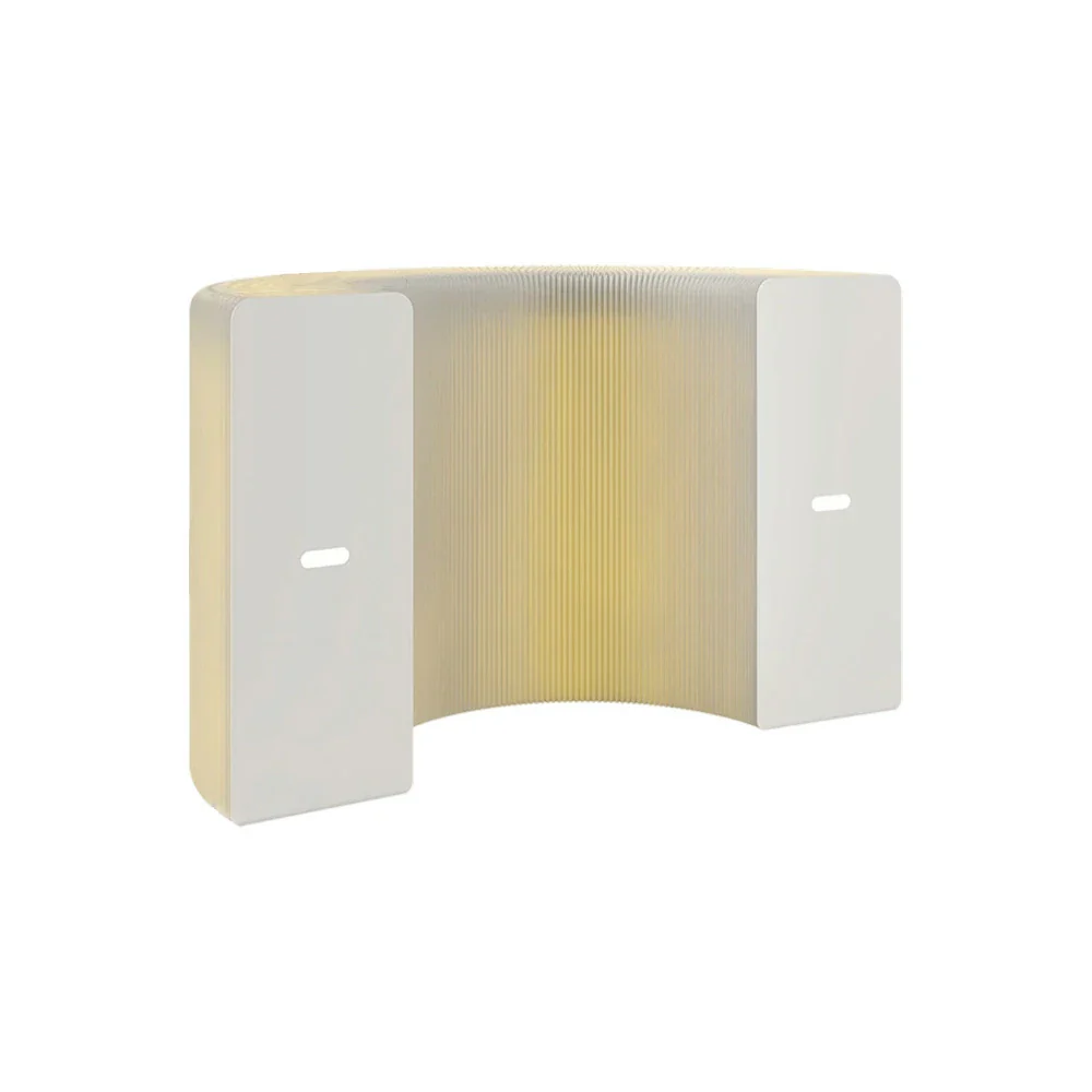 LIVARA 200cm Foldable Partition Display Cabinet - Lighting Edition - Image 10