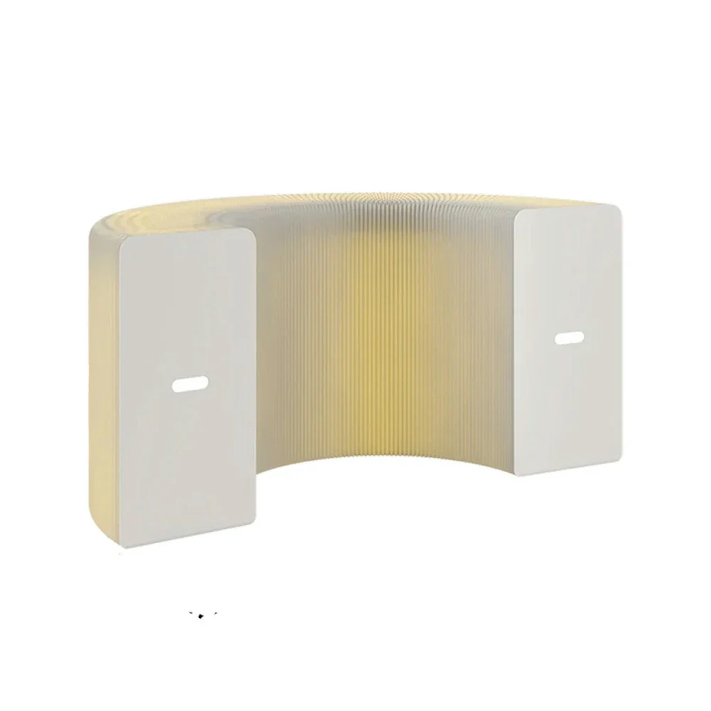 LIVARA 200cm Foldable Partition Display Cabinet - Lighting Edition - Image 6