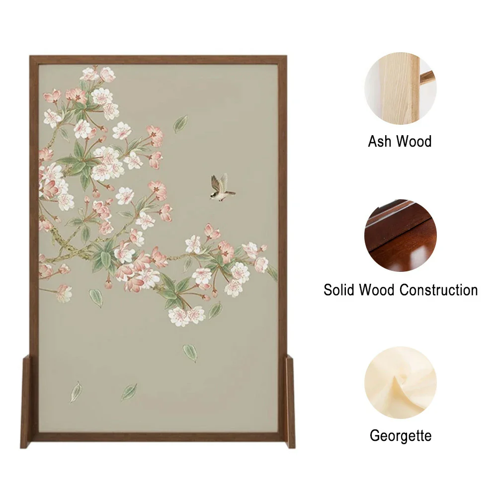 LIVARA Solid Wood Room Divider, Ash Wood & Mongolian Pine Wood, Durable and Elegant Design for Home Interior Decoration - Image 5
