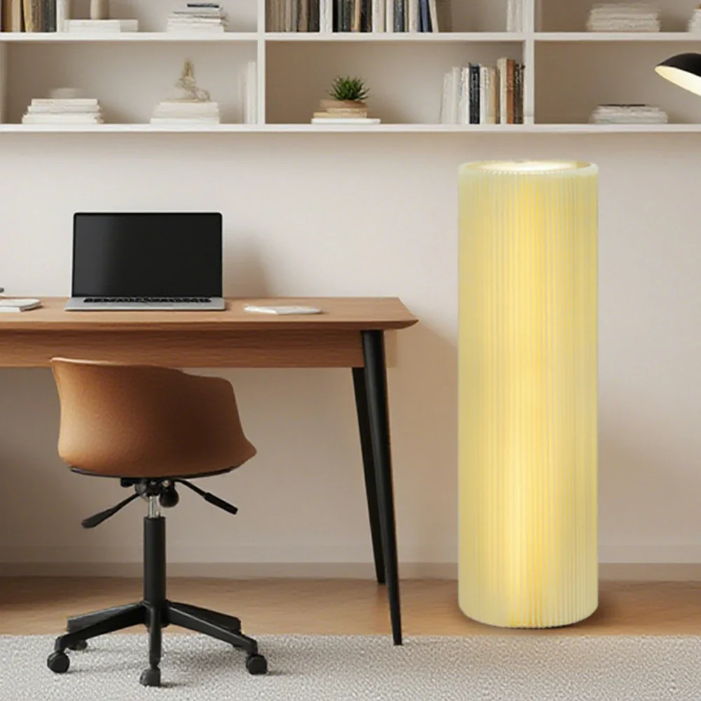 LIVARA 55/75/95/110cm Cylindrical Display Stand with LED Lighting, Height Optional, Modern Showcase for Retail Stores, Home Decor, and Exhibitions - Image 16