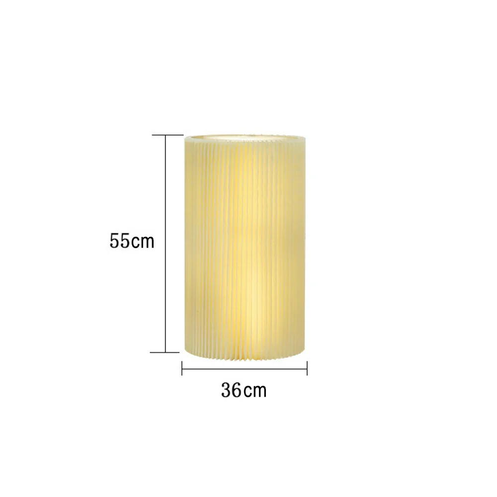 LIVARA 55/75/95/110cm Cylindrical Display Stand with LED Lighting, Height Optional, Modern Showcase for Retail Stores, Home Decor, and Exhibitions - Image 5