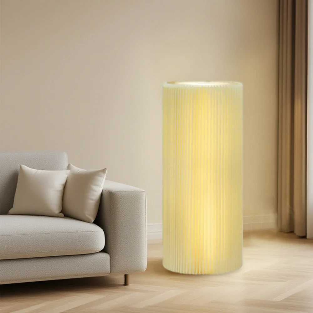 LIVARA 55/75/95/110cm Cylindrical Display Stand with LED Lighting, Height Optional, Modern Showcase for Retail Stores, Home Decor, and Exhibitions - Image 8