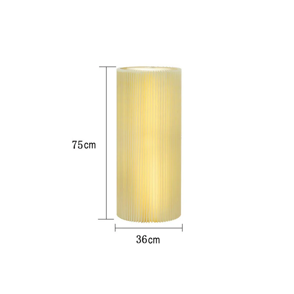 LIVARA 55/75/95/110cm Cylindrical Display Stand with LED Lighting, Height Optional, Modern Showcase for Retail Stores, Home Decor, and Exhibitions - Image 9