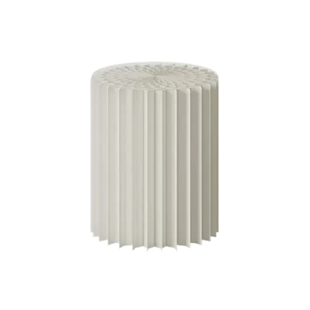 LIVARA Foldable Paper Cylinder Display Stand – Lightweight, Space-Saving Round Showcase for Retail & Promotions- White - Image 18