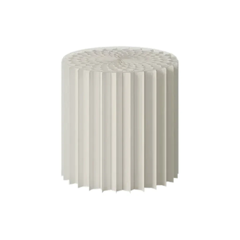 LIVARA Foldable Paper Cylinder Display Stand – Lightweight, Space-Saving Round Showcase for Retail & Promotions- White - Image 22