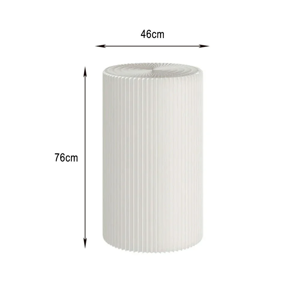 LIVARA Cardboard Cylinder Display Stand – Lightweight, Eco-Friendly Round Showcase for Retail or Exhibitions - White - Image 25