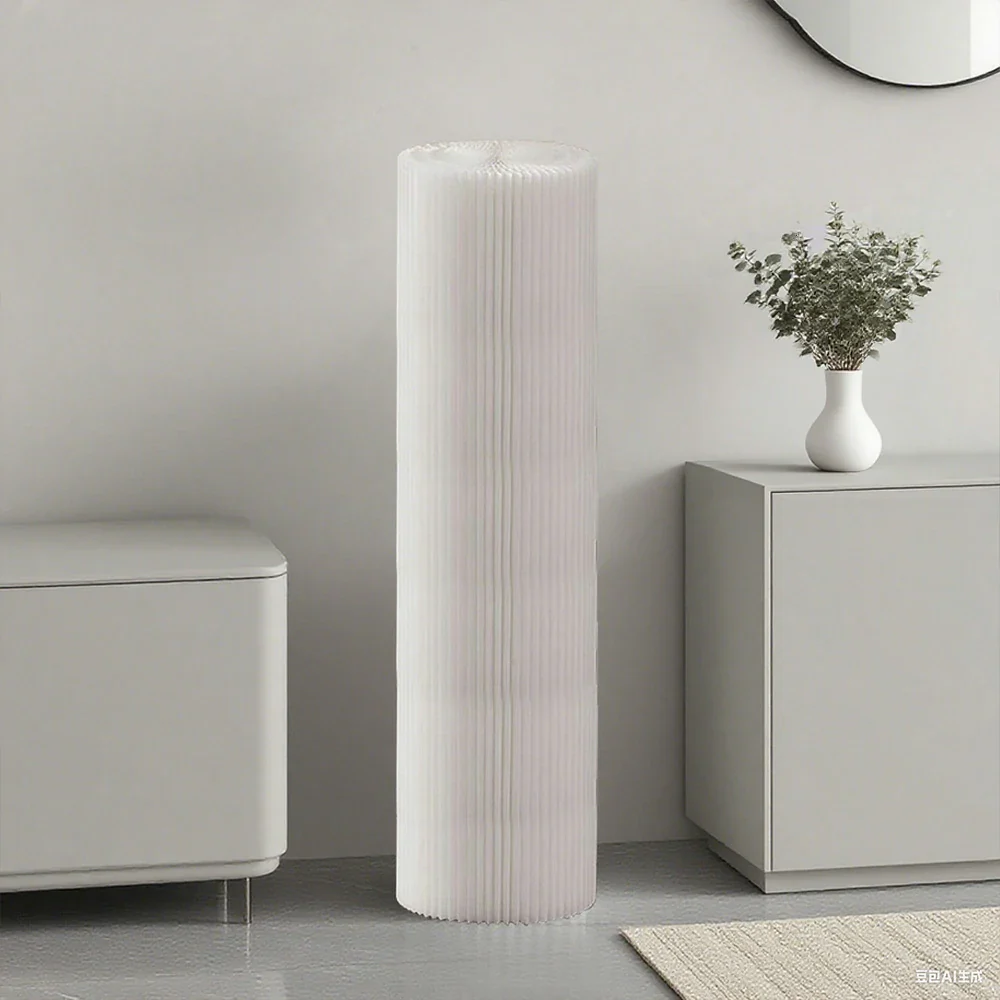 LIVARA Cardboard Cylinder Display Stand – Lightweight, Eco-Friendly Round Showcase for Retail or Exhibitions - White - Image 35