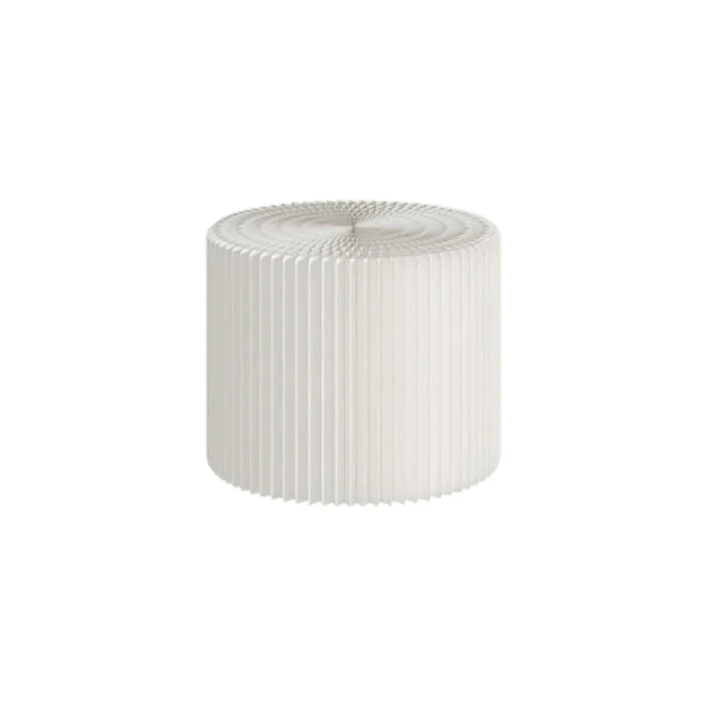LIVARA Cardboard Cylinder Display Stand – Lightweight, Eco-Friendly Round Showcase for Retail or Exhibitions - White - Image 6