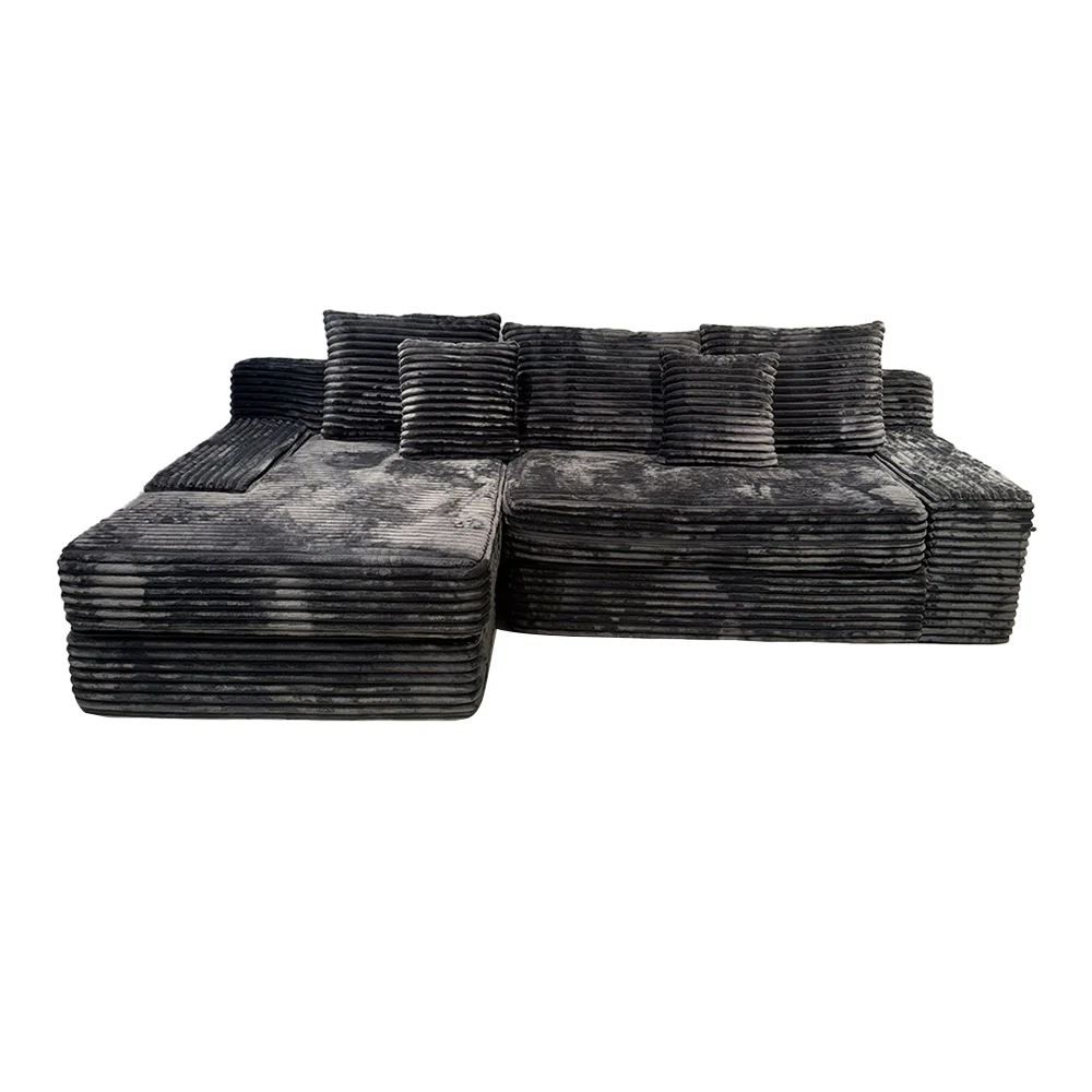LIVARA B201 200cm Length Compressed Sofa Bed Plush Comfort Frameless Construction Design