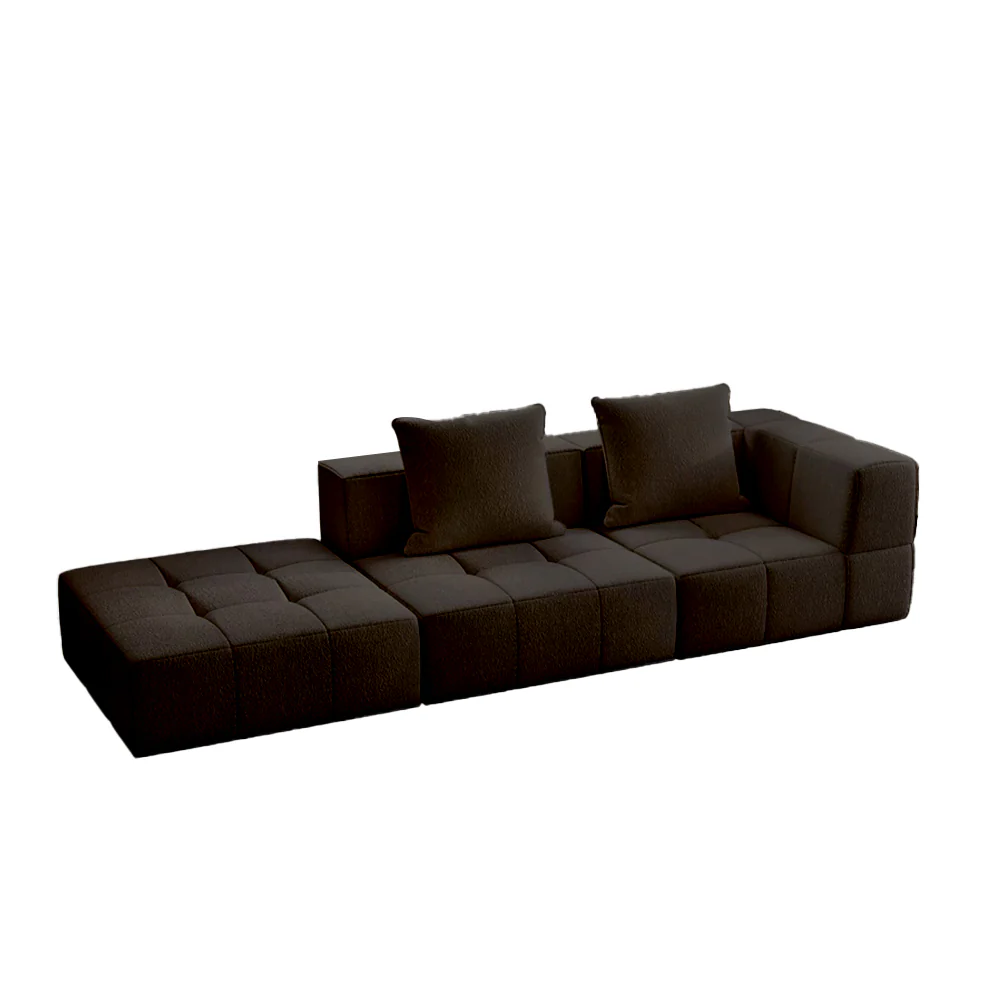 LIVARA B305 3-seater 272cm Length Compressed Sofa with Footrest Frameless Construction Design - Image 15