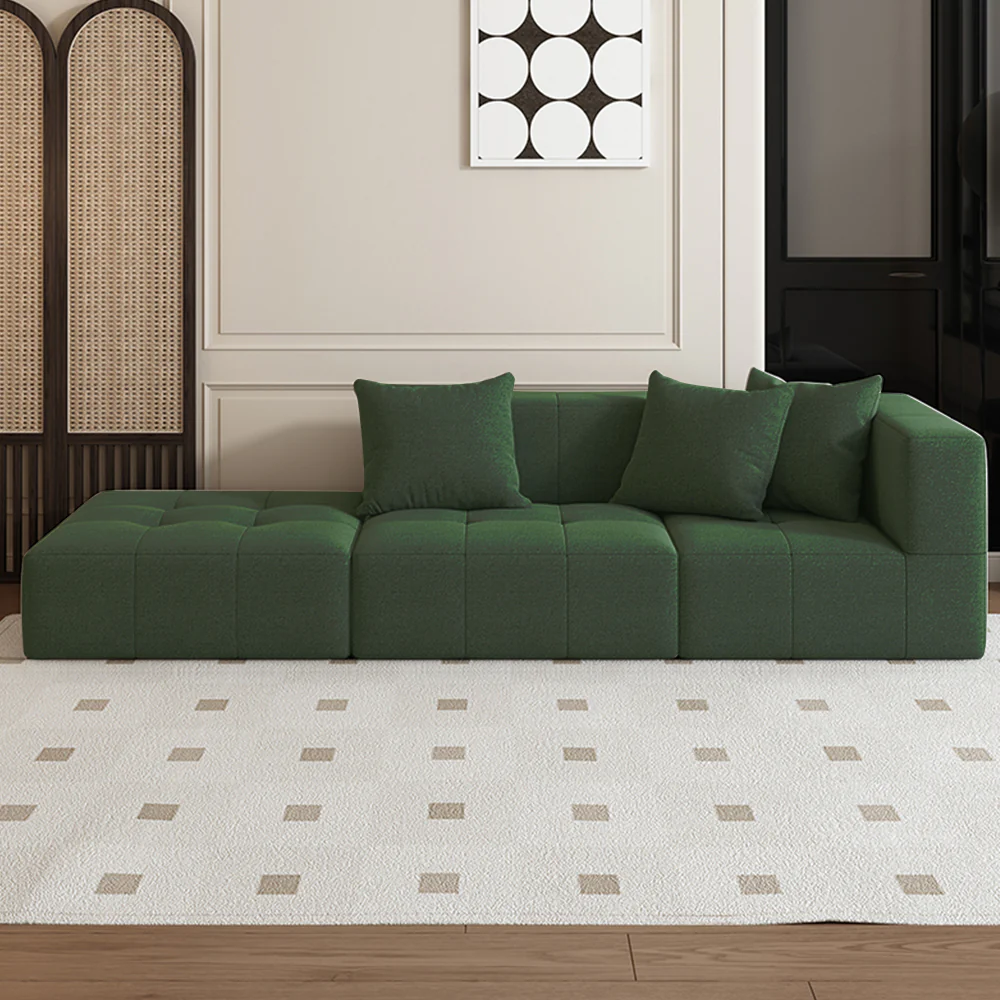 LIVARA B305 3-seater 272cm Length Compressed Sofa with Footrest Frameless Construction Design - Image 21
