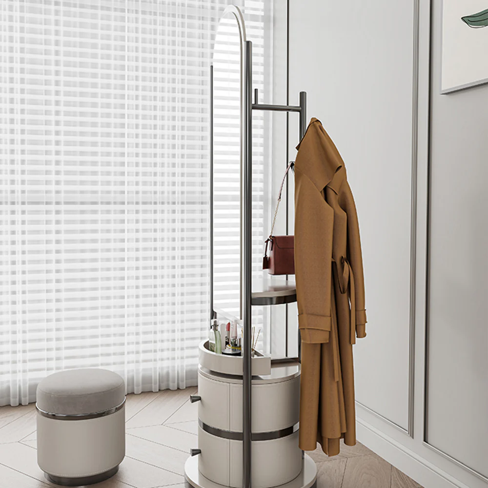 LIVARA DR1056 50cm Multi-Functional Rotating Storage Dressing Table - Image 4