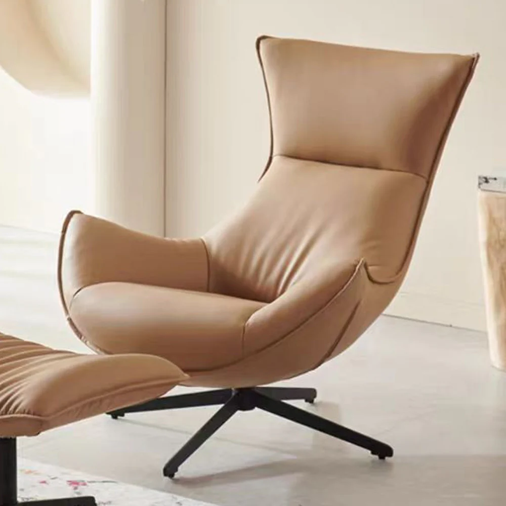 LIVARA EC1057 Rotating Chair with Steel Frame, Foam, and Rotating Steel Feet - Image 4