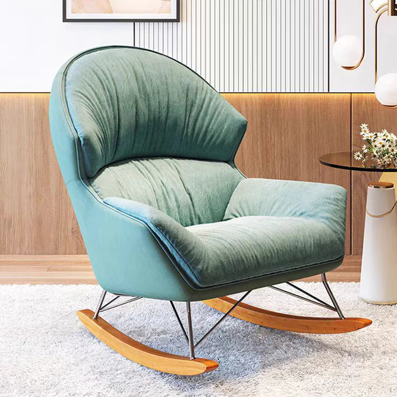 LIVARA EC1106 Antibacterial Rocking Chair - Green - Image 3