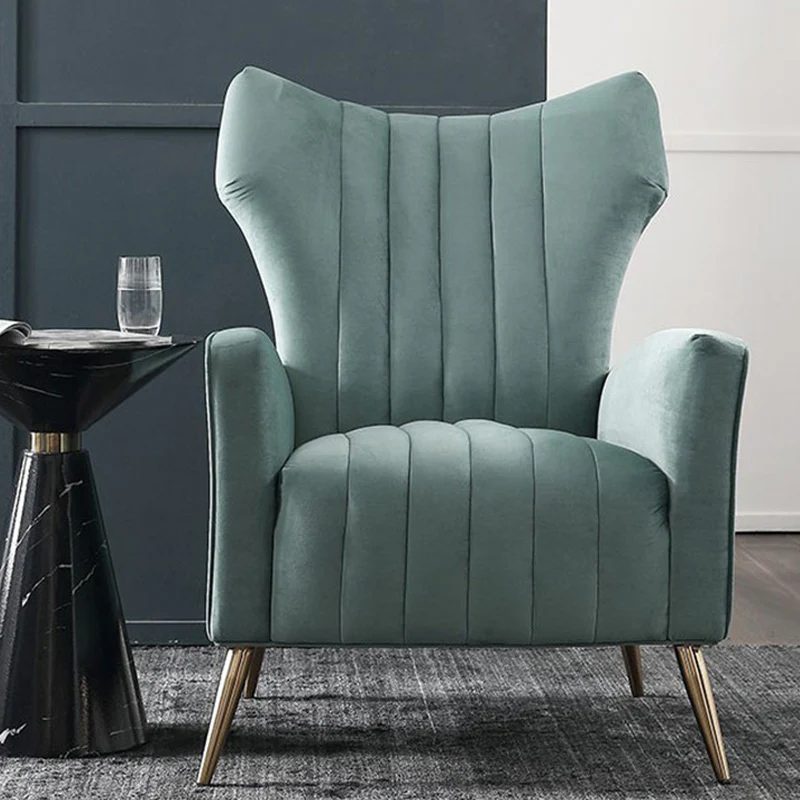 LIVARA EC1143 High-Quality Linen Fabric Leisure Chair - Image 2