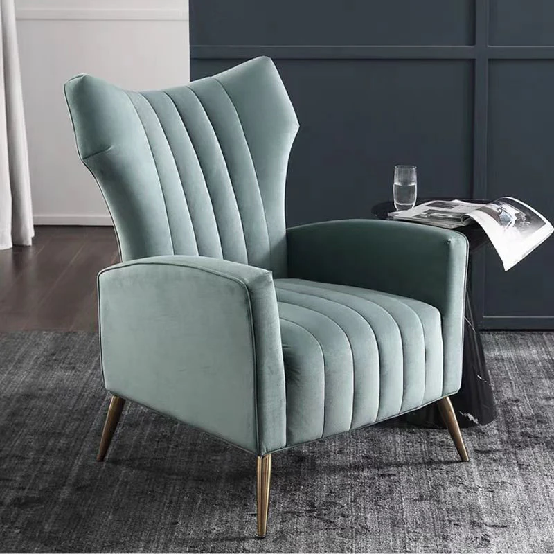 LIVARA EC1143 High-Quality Linen Fabric Leisure Chair - Image 4