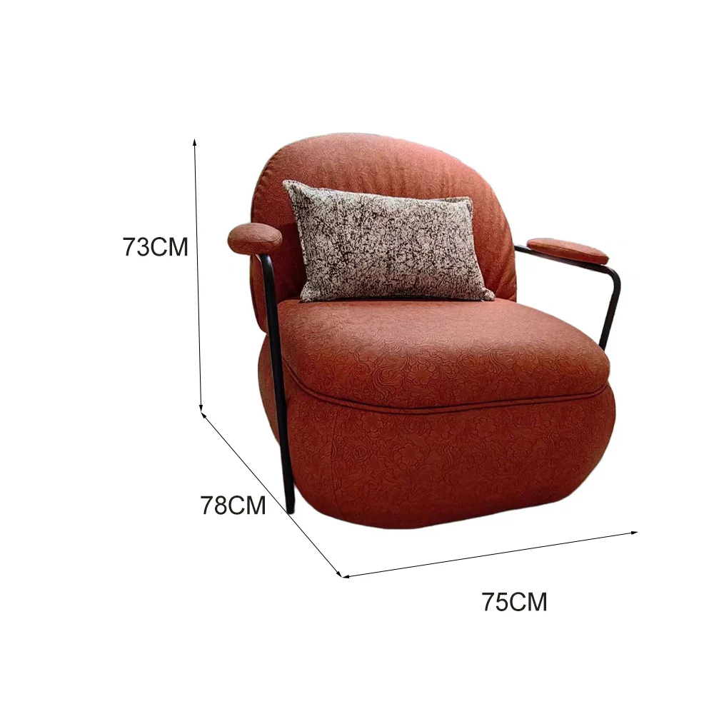 LIVARA EC1156 Minimalist Style Leisure Chair - Image 5