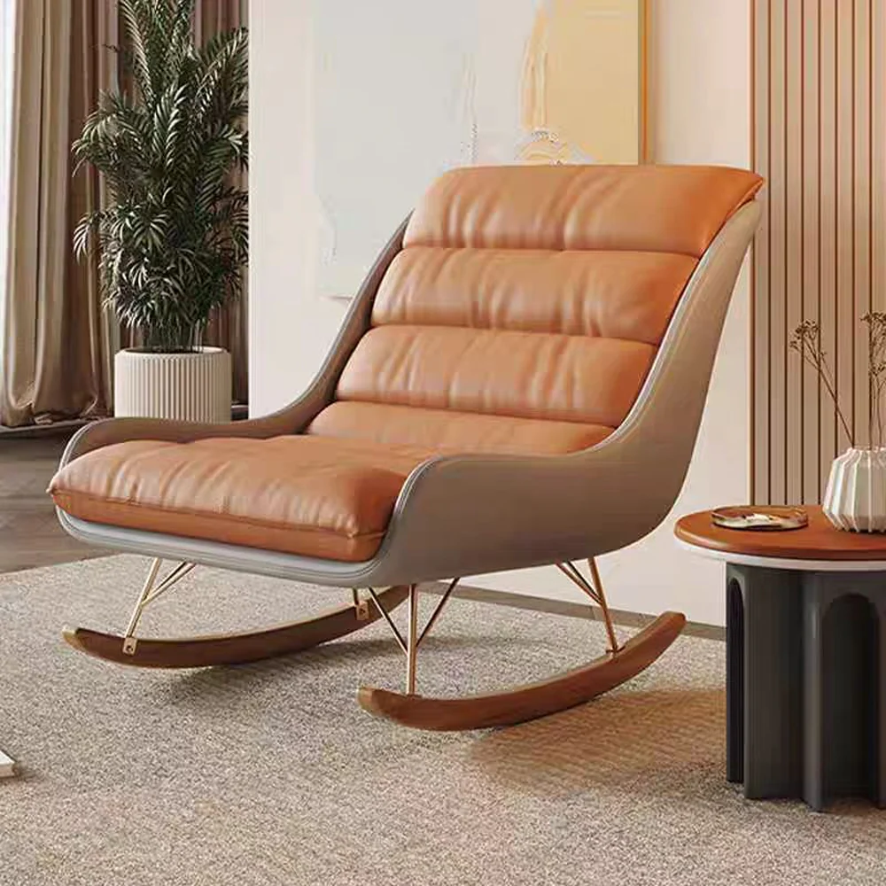 LIVARA EC1178 Minimalist Style Carbon Steel Frame Leisure Chair - Image 2