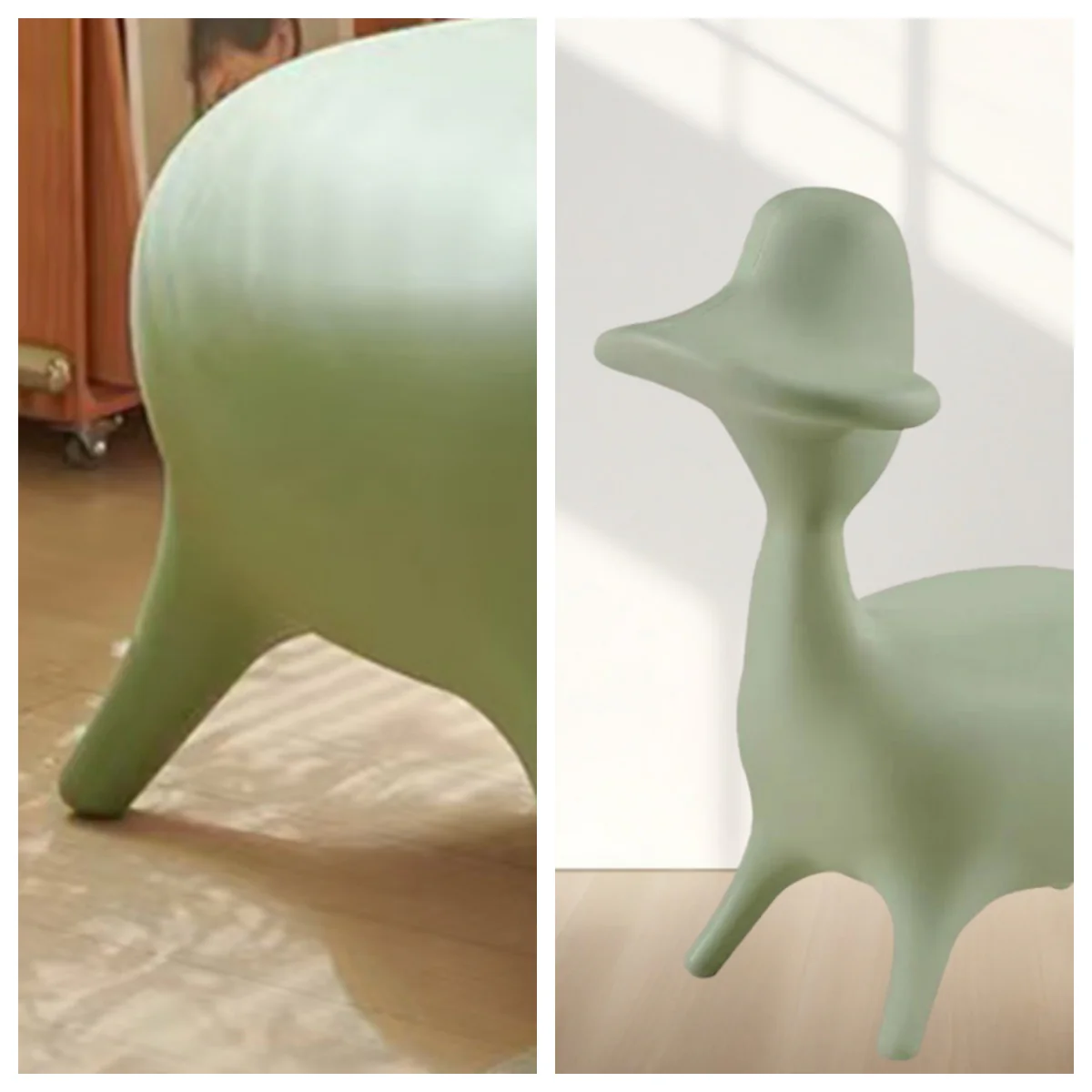 LIVARA EC1200 Molded Foam Tech Fabric Cartoon Animal Shaped Leisure Chair - Image 6