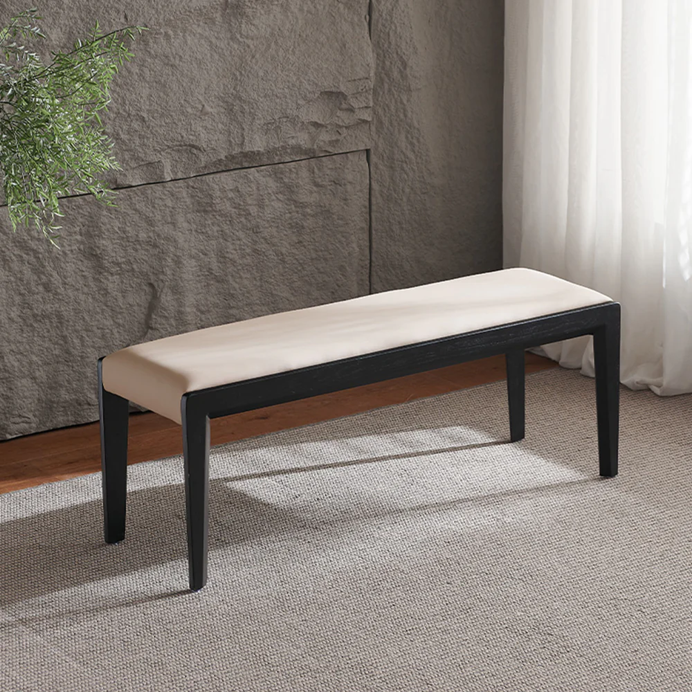 LIVARA DC1052 100cm Length Dining Chair/Bench Ash Wood Frame - Image 2
